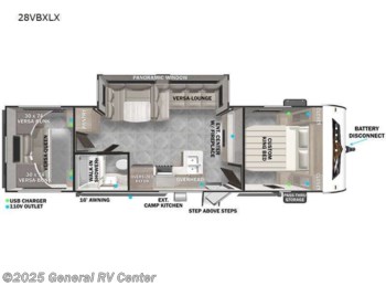 New 2023 Forest River Wildwood X-Lite 28VBXLX available in Birch Run, Michigan