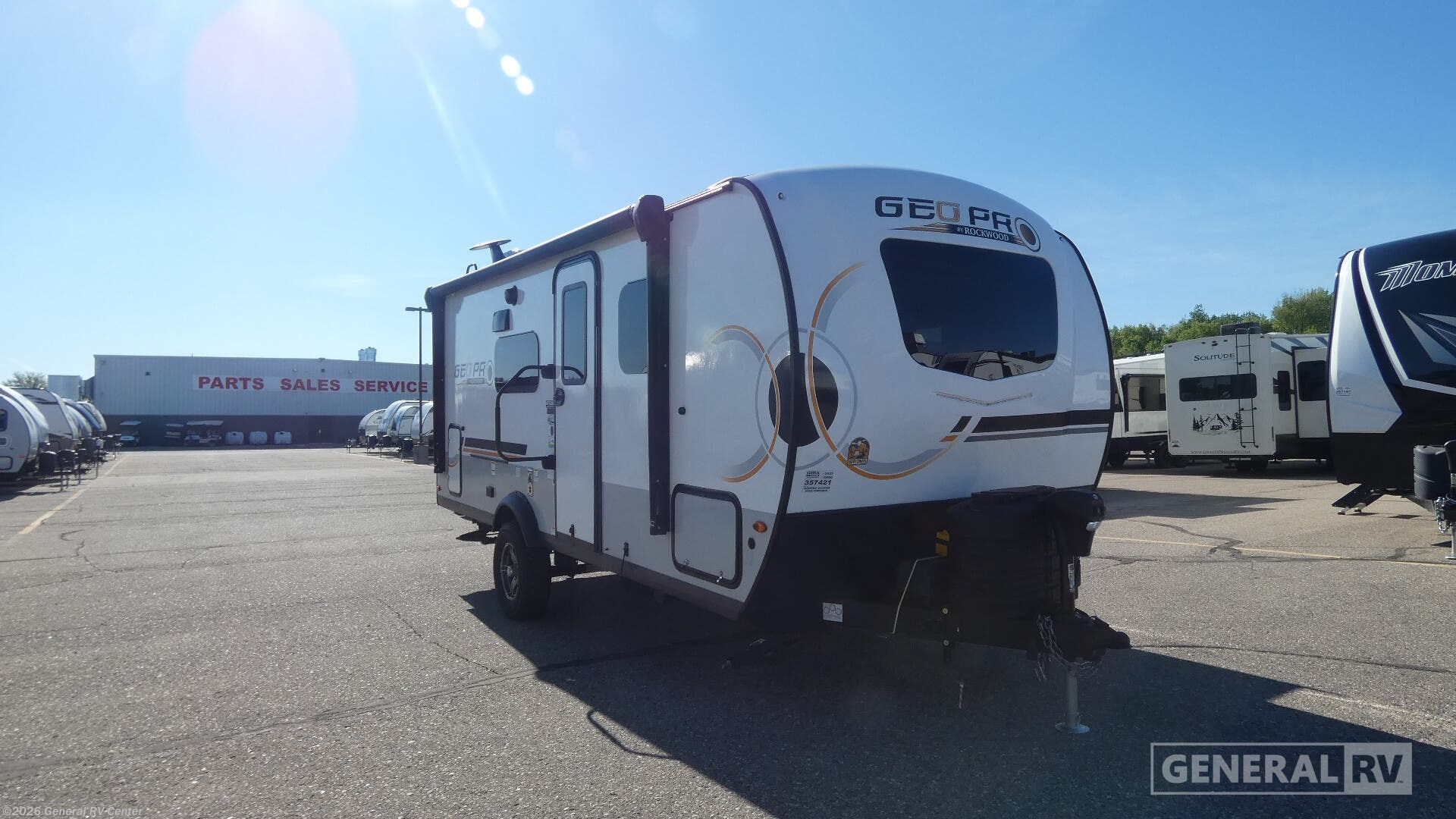 Used 2023 Forest River Rockwood Geo Pro G20FBS available in Birch Run, Michigan
