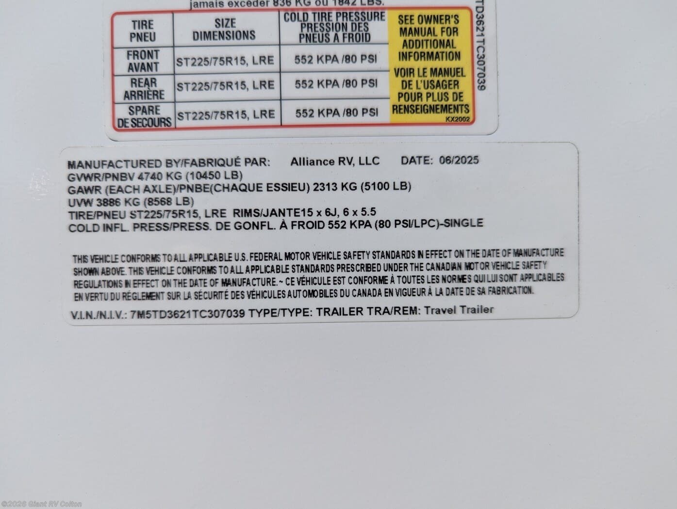 New 2026 Alliance RV Delta 321BH available in Colton, California