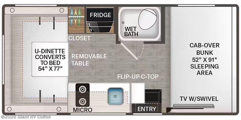 New 2026 Thor Motor Coach Four Winds 19Z available in Colton, California