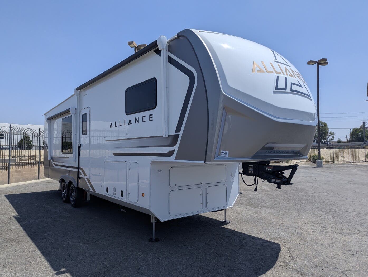 New 2027 Alliance RV Paradigm 312RK available in Colton, California