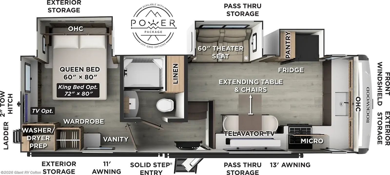 New 2027 Forest River Rockwood Signature 290SFK available in Colton, California