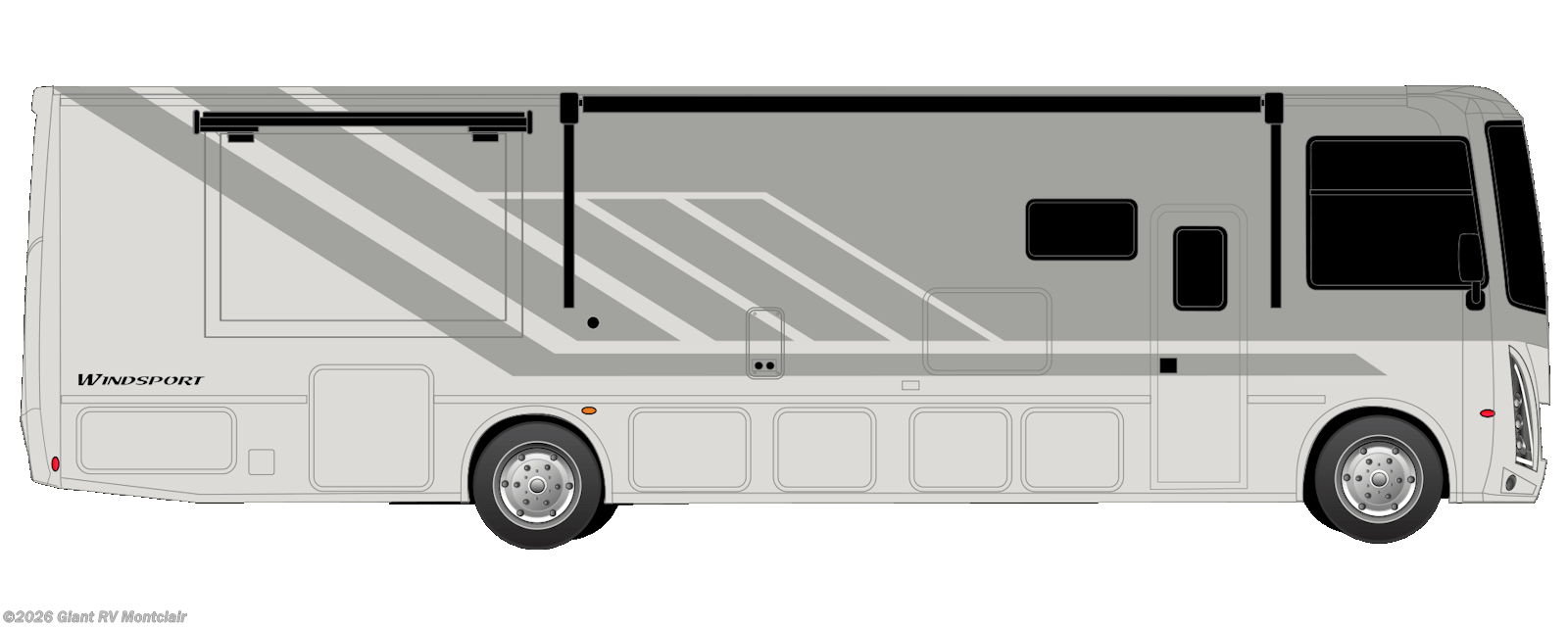 New 2026 Thor Motor Coach Windsport 35R available in Montclair, California