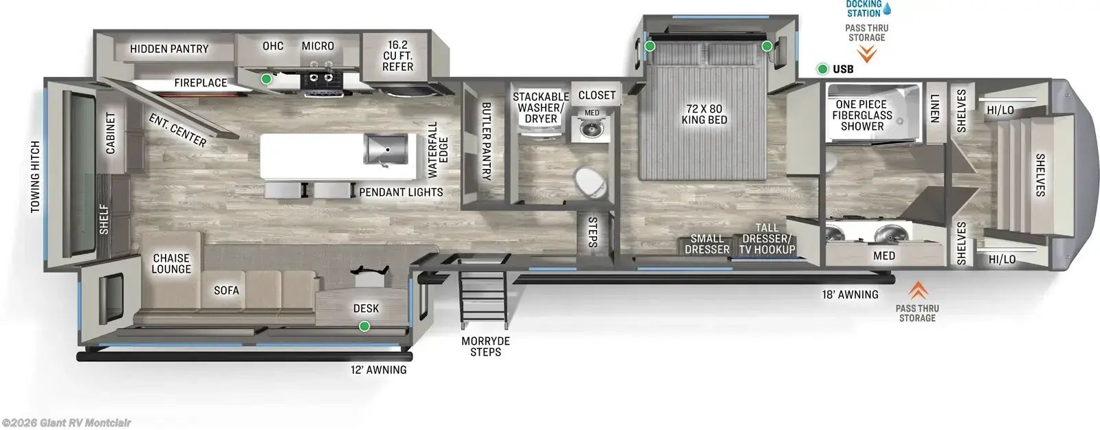 New 2027 Forest River Sierra 3900HBLR available in Montclair, California