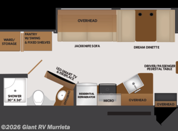 New 2026 Fleetwood Fortis 34MB available in Murrieta, California