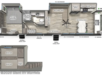 New 2027 Forest River Sierra Destination 422FKL available in Murrieta, California