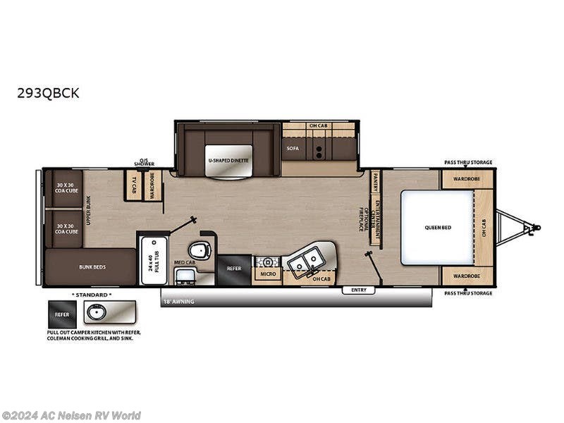 2020 Coachmen Rv Catalina Legacy 293qbck For Sale In Omaha Ne