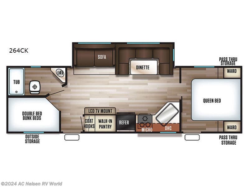 2018 Forest River Rv Cherokee 264ck For Sale In Omaha Ne 68137 16382a