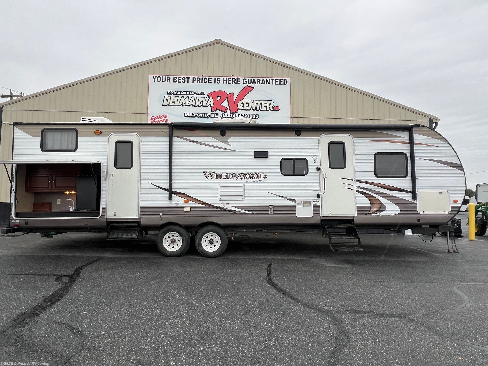 Used 2016 Forest River Wildwood 32BHDS available in Milford, Delaware