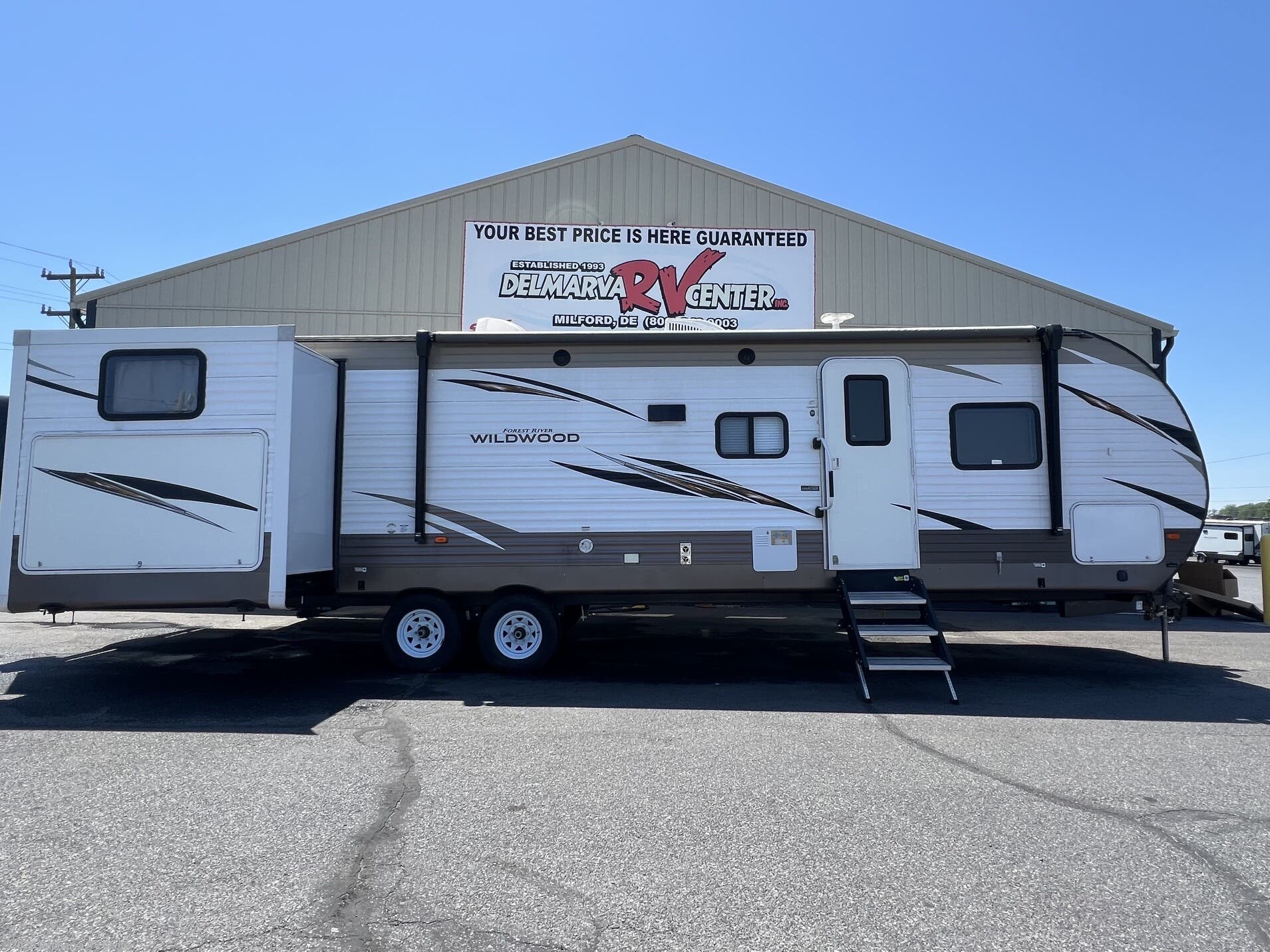 Used 2018 Forest River Wildwood 31KQBTS available in Milford, Delaware