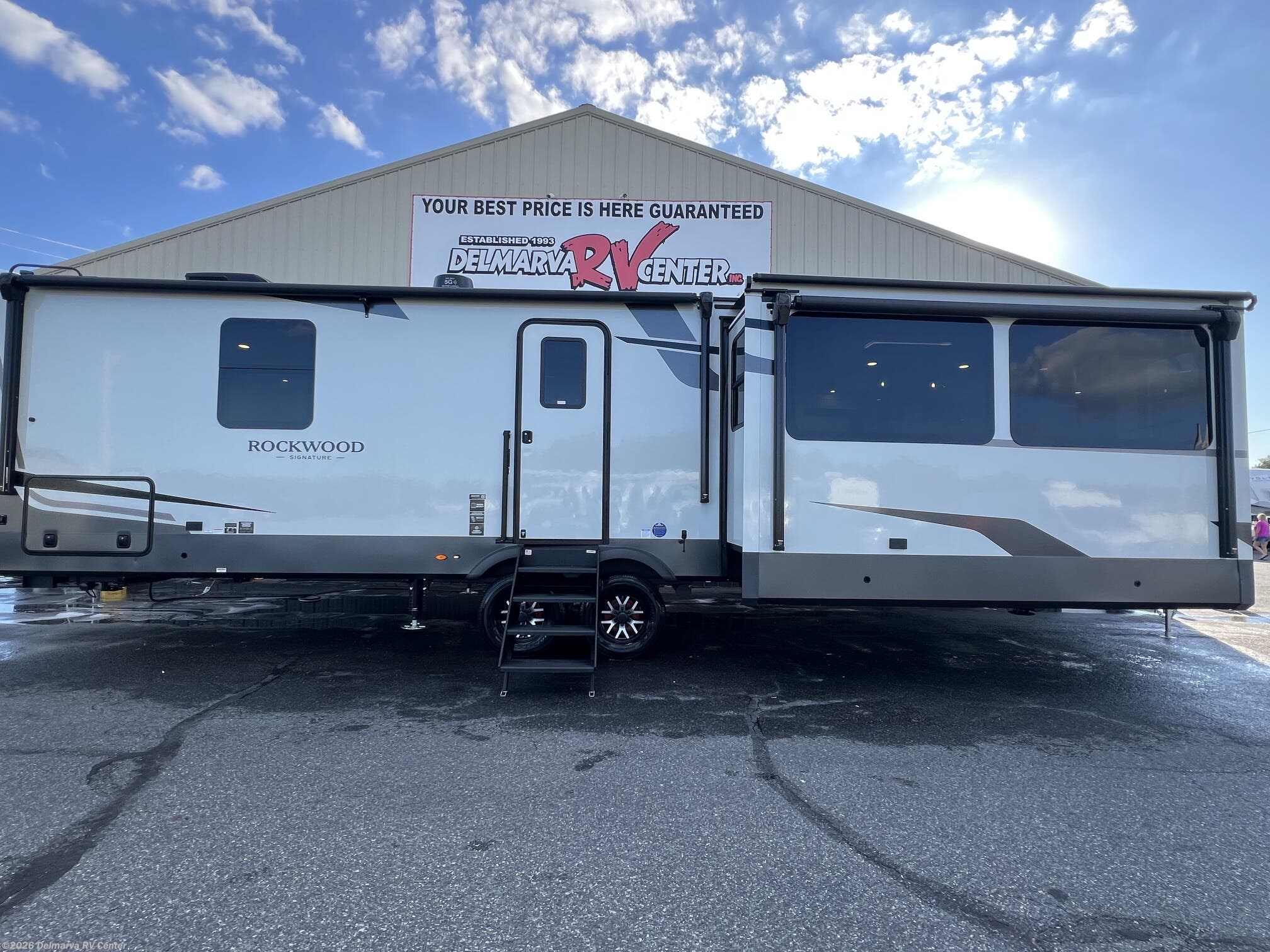 New 2027  Forest River Rockwood Signature 8391FK by Forest River from Delmarva RV Center in Milford, DE
