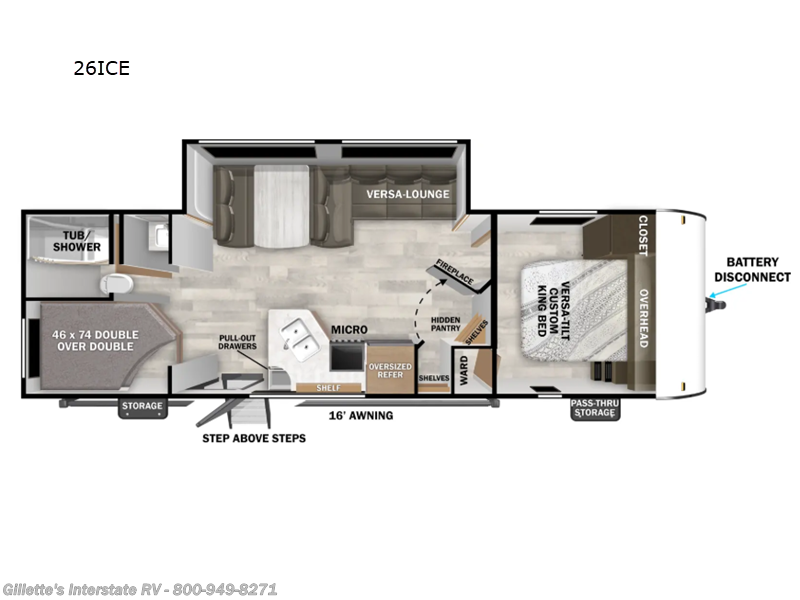 New 2026 Forest River Salem Cruise Lite 26ICE available in Haslett, Michigan