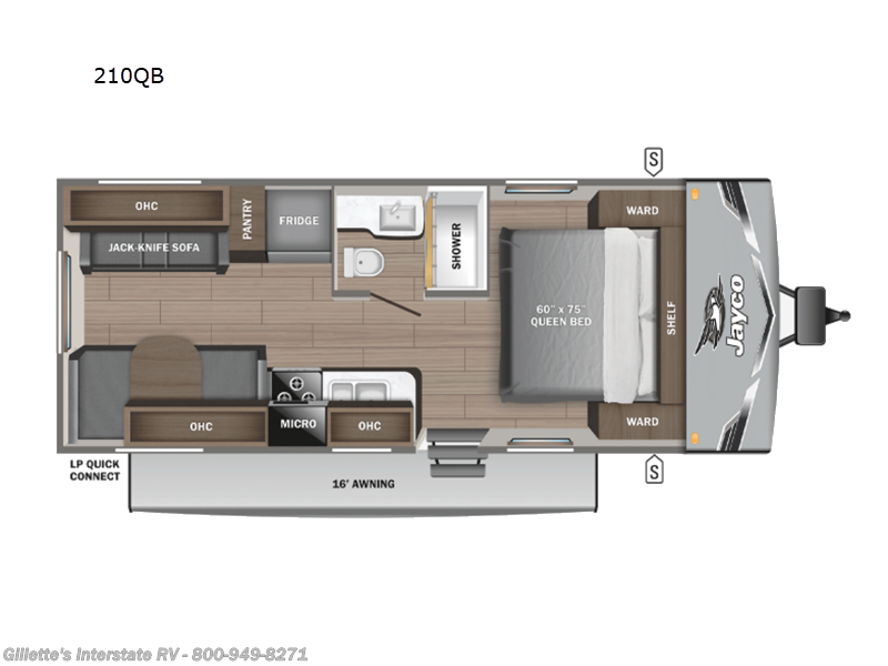 New 2026 Jayco Jay Flight SLX 210QB available in Haslett, Michigan