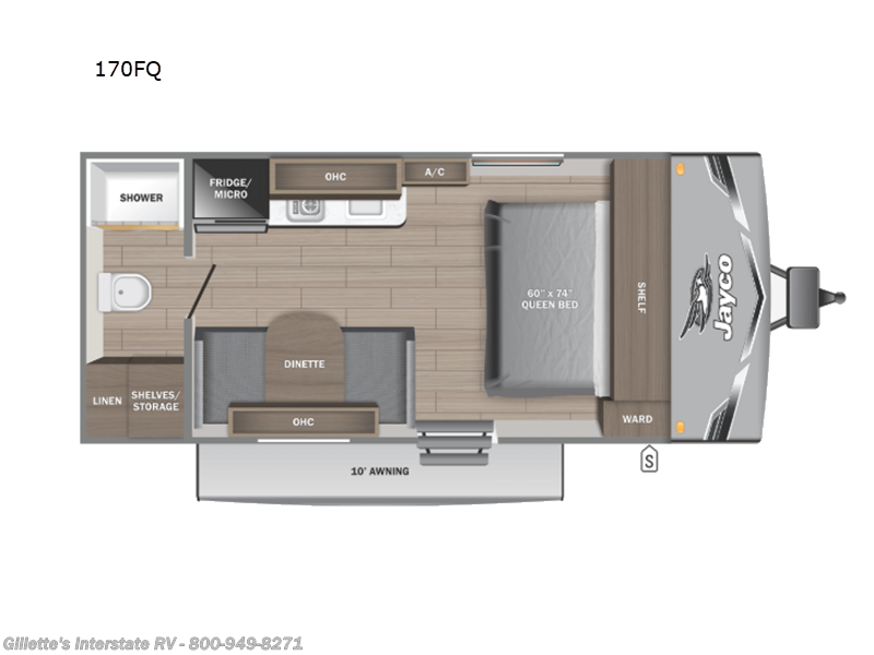 New 2026 Jayco Jay Flight SLX 170FQ available in Haslett, Michigan