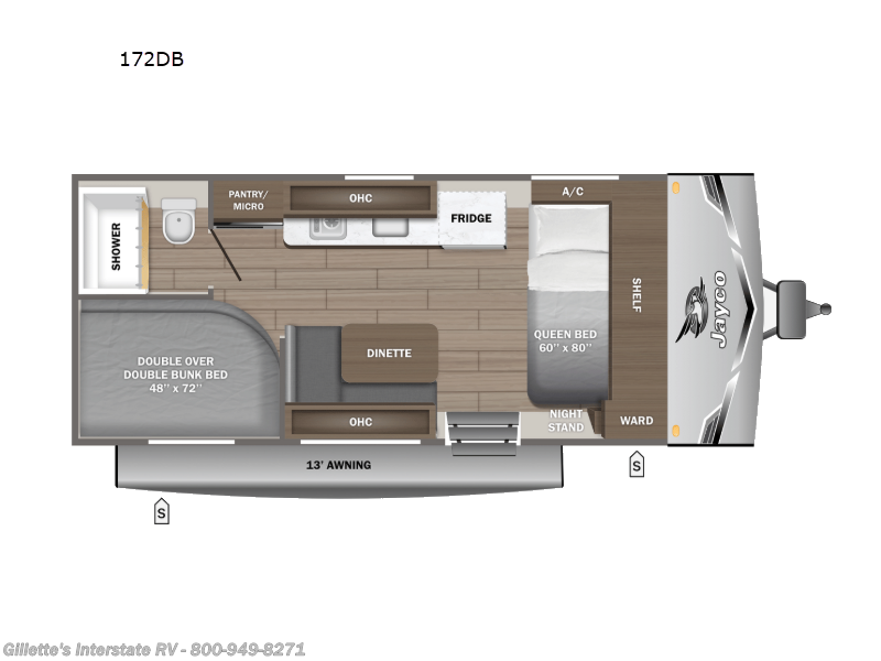 New 2026 Jayco Jay Flight SLX 172DB available in Haslett, Michigan