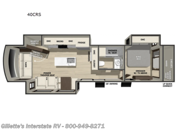 New 2026 Forest River Cedar Creek Cottage 40CRS available in Haslett, Michigan