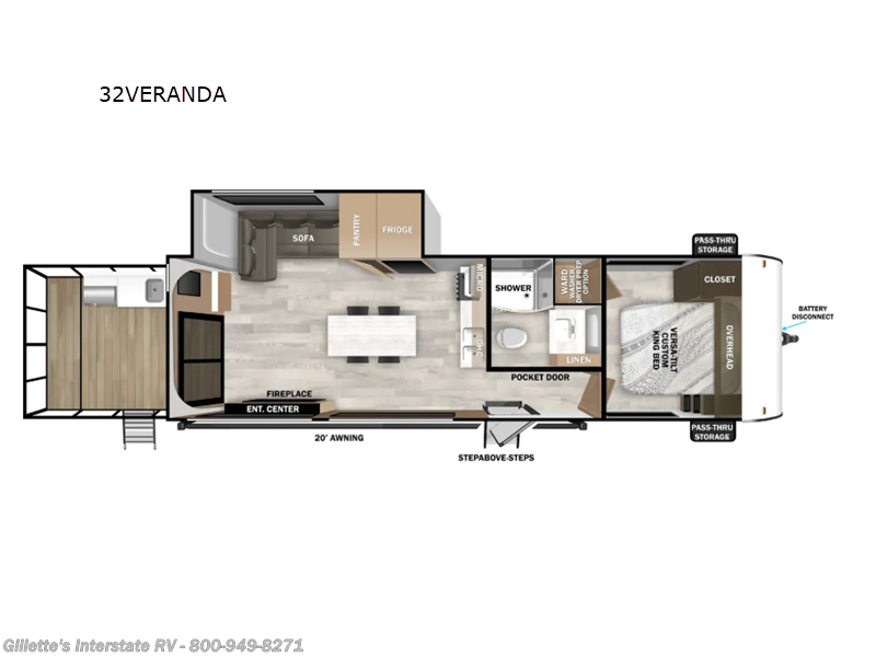 New 2025 Forest River Salem 32VERANDA available in Haslett, Michigan