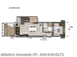 New 2025 Forest River Salem 32VERANDA available in Haslett, Michigan