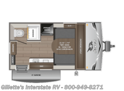 New 2026 Jayco Jay Flight SLX 140TB available in Haslett, Michigan