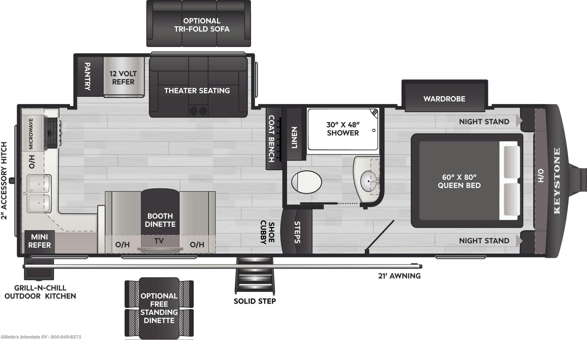 New 2026 Keystone Arcadia Super Lite 242SLMD available in Haslett, Michigan