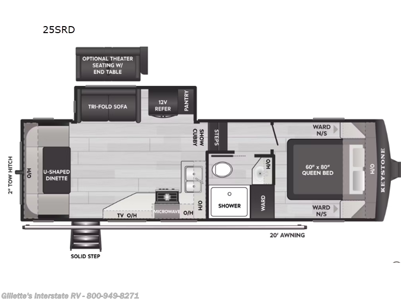 New 2026 Keystone Arcadia Select 25SRD available in Haslett, Michigan