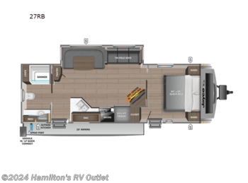 New 2024 Jayco White Hawk 27RB available in Saginaw, Michigan