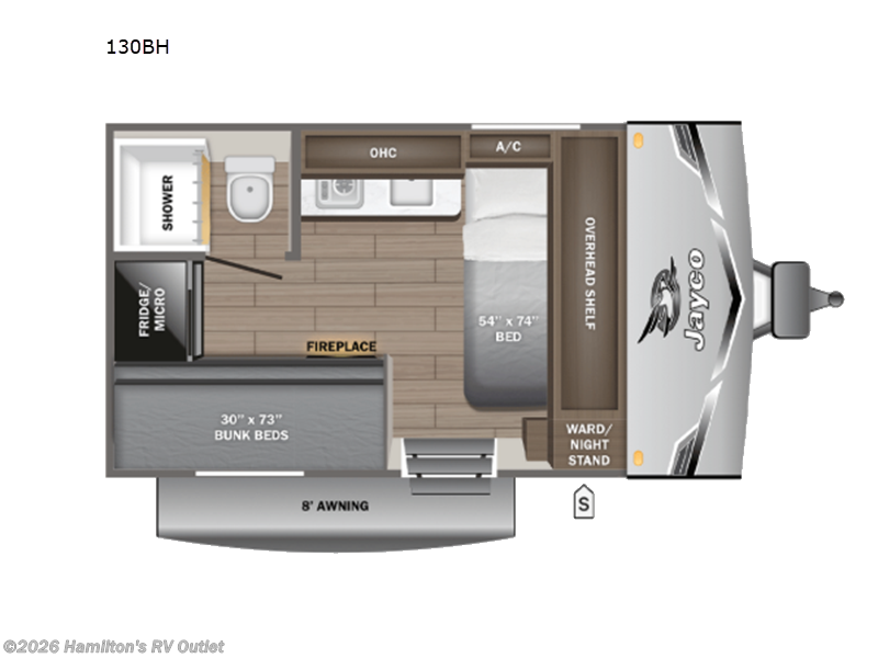 New 2026 Jayco Jay Flight SLX 130BH available in Saginaw, Michigan