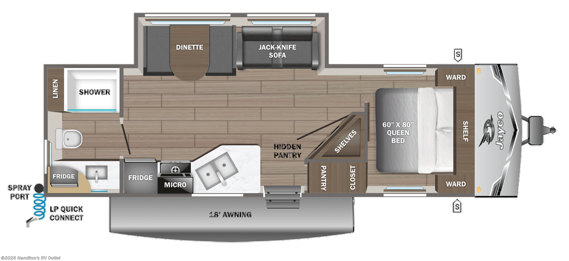 New 2026 Jayco Jay Flight SLX 265MWSW available in Saginaw, Michigan