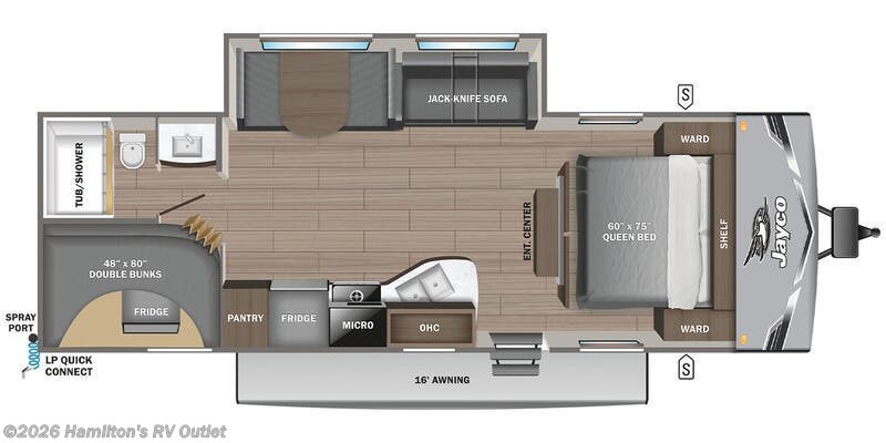 New 2026 Jayco Jay Flight SLX 261BHSW available in Saginaw, Michigan