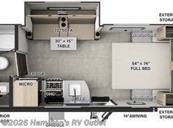 New 2025 Forest River Rockwood Geo Pro G20FBS available in Saginaw, Michigan