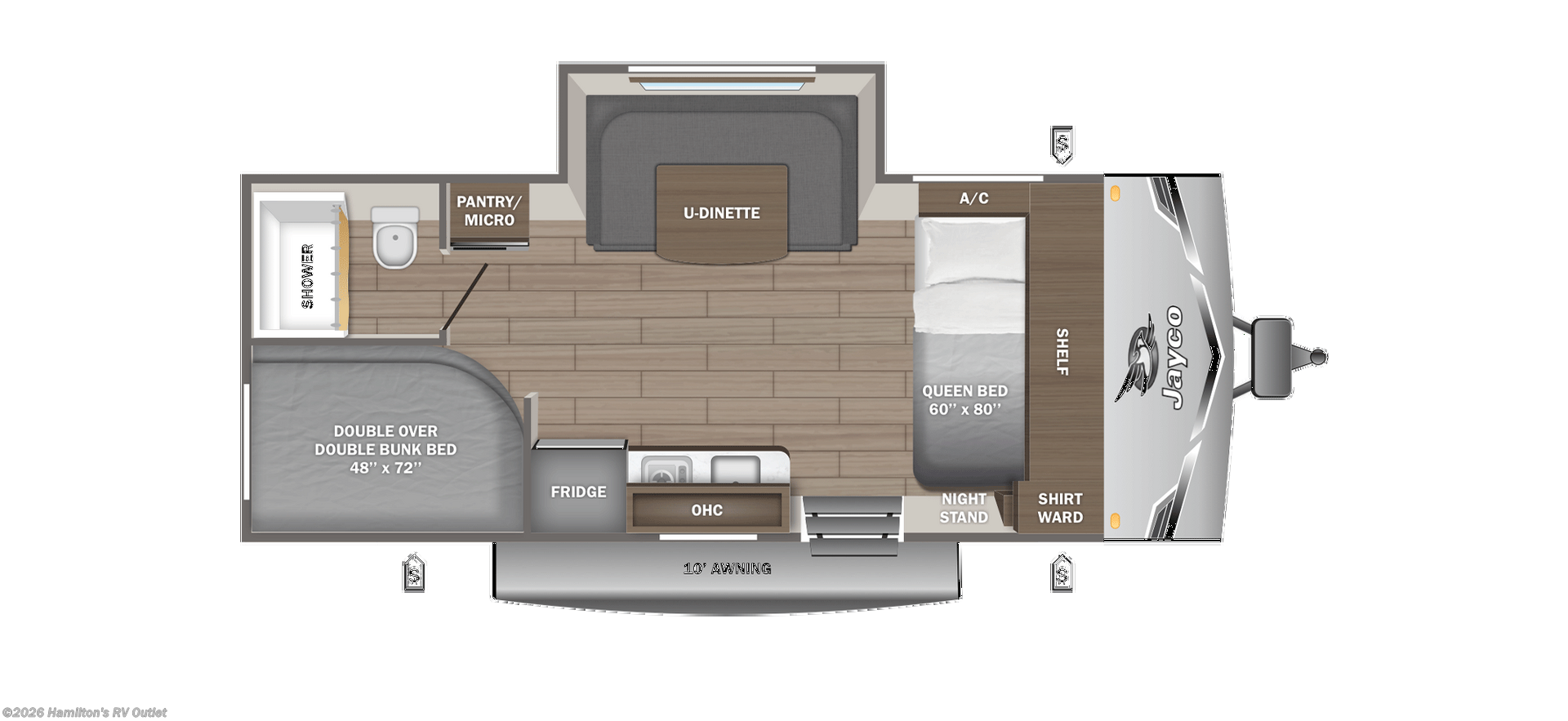 New 2026 Jayco Jay Flight SLX 178DBS available in Saginaw, Michigan