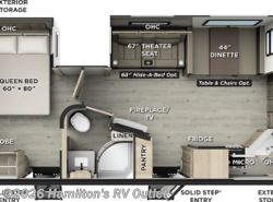 New 2027 Forest River Rockwood Ultra Lite 2608BS available in Saginaw, Michigan