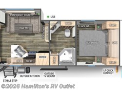 Used 2024 Forest River Cherokee Grey Wolf 23MK available in Saginaw, Michigan