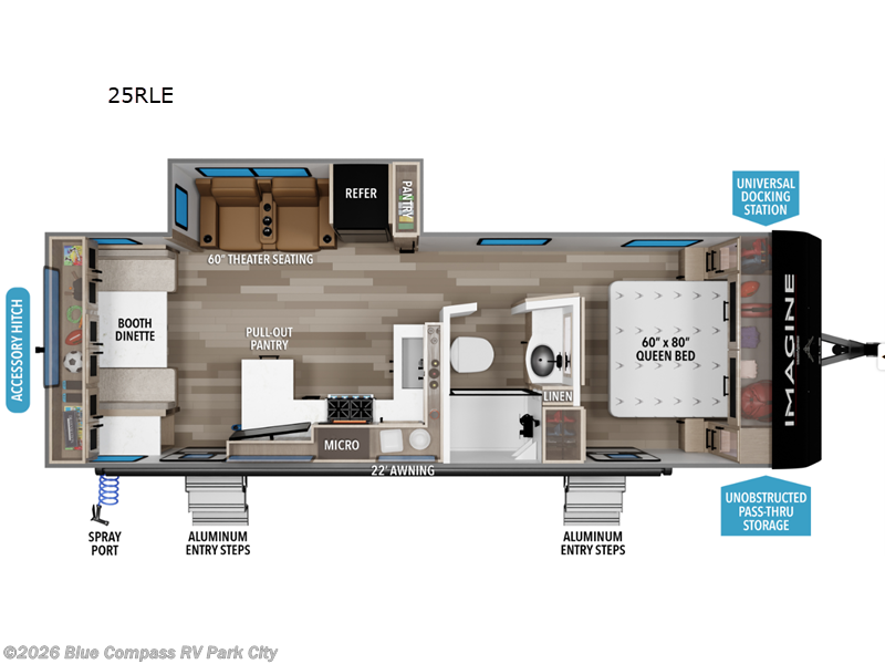 New 2026 Grand Design Imagine XLS 25RLE available in Park City, Kansas