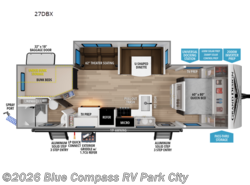 New 2026 Grand Design Transcend Xplor 27DBX available in Park City, Kansas