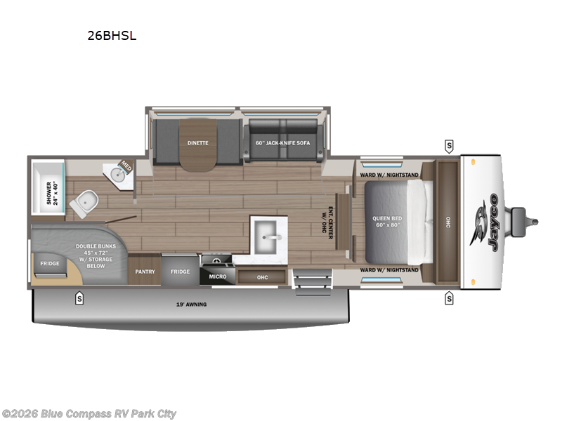 New 2026 Jayco Jay Feather SL 26BHSL available in Park City, Kansas