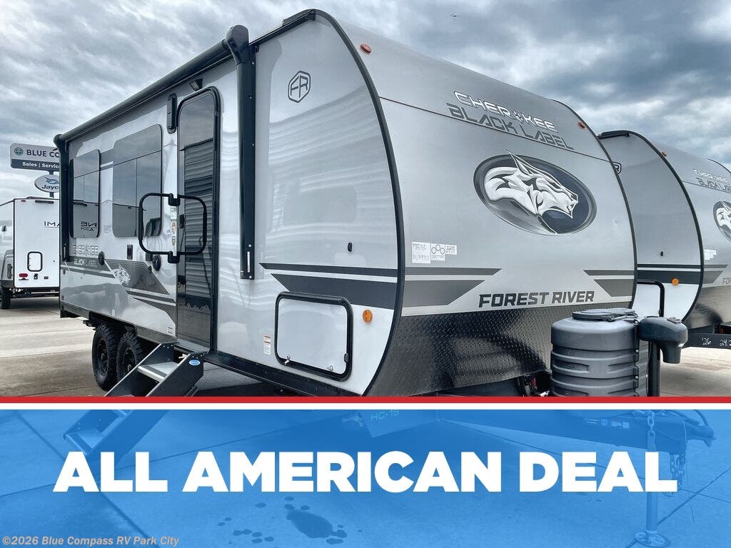 New 2026 Forest River Cherokee Grey Wolf Black Label 18RRBL available in Park City, Kansas