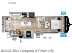 New 2026 Grand Design Reflection 317RSTS available in Park City, Kansas
