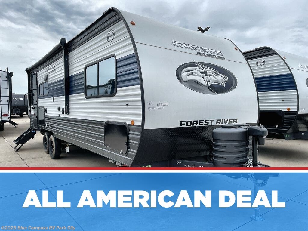 New 2026 Forest River Cherokee Grey Wolf 23MK available in Park City, Kansas
