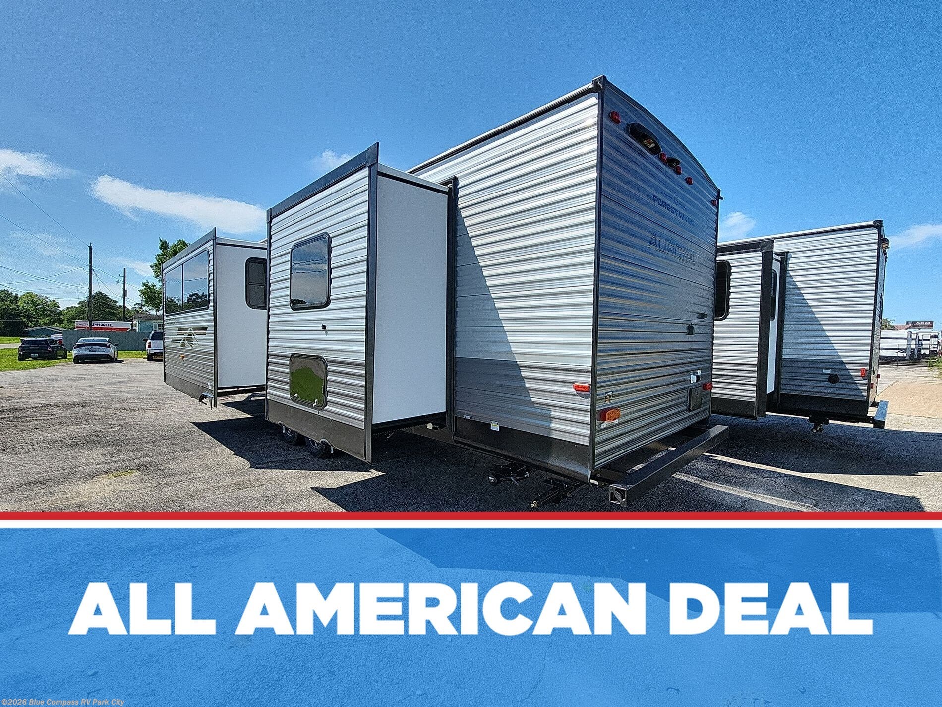 New 2026 Forest River Aurora 33DBDS available in Park City, Kansas
