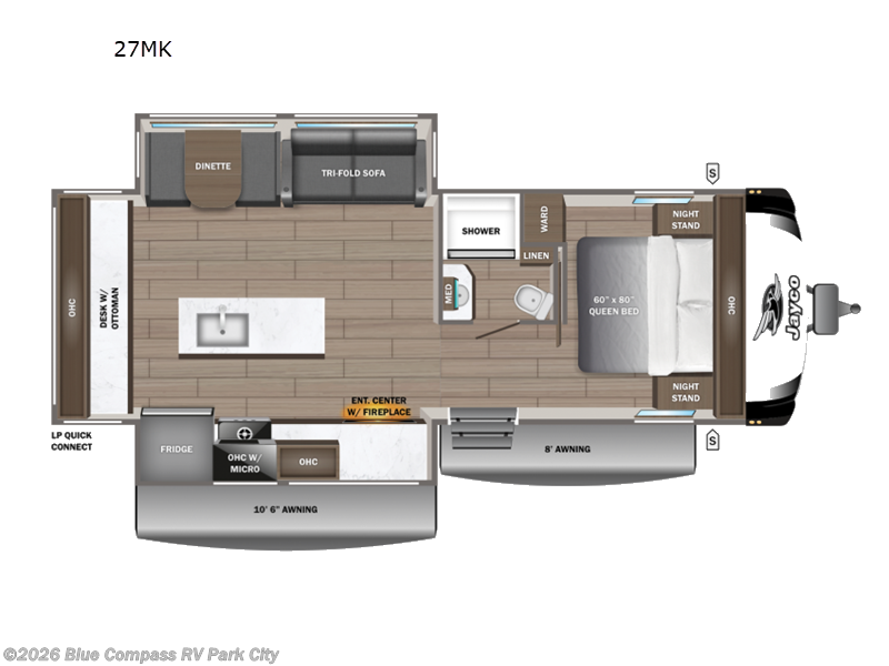 New 2027 Jayco Jay Feather 27MK available in Park City, Kansas