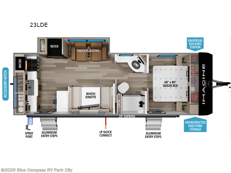 New 2027 Grand Design Imagine XLS 23LDE available in Park City, Kansas