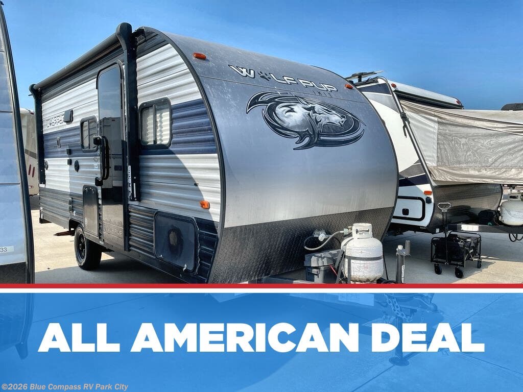 Used 2021 Forest River Cherokee Wolf Pup 16BHS available in Park City, Kansas