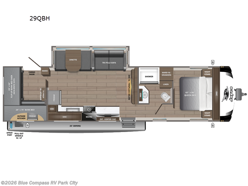New 2027 Jayco Jay Feather 29QBH available in Park City, Kansas