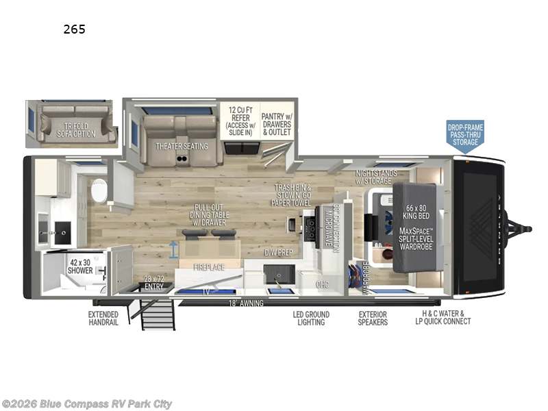 New 2027 Brinkley RV Model I 265 available in Park City, Kansas