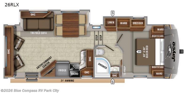 Used 2019  Jayco Eagle HTX 26RLX by Jayco from Blue Compass RV Park City in Park City, KS