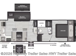 New 2026 Keystone Cougar Half-Ton 23MLE available in Salem, Oregon
