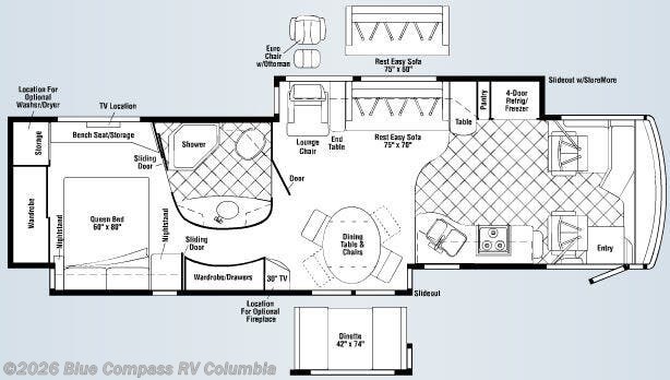 Used 2007 Itasca Ellipse 40TD available in Lexington, South Carolina
