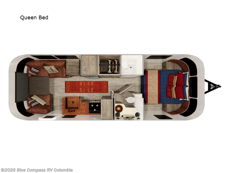 New 2026 Airstream  Stetson + 6666 Special Edition Queen Bed available in Lexington, South Carolina