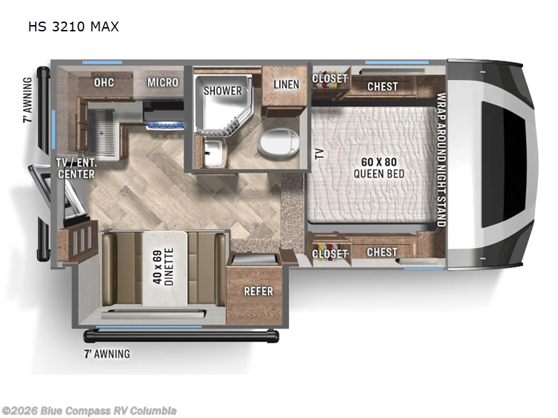 Used 2024 Palomino Palomino HRHS-3210 available in Lexington, South Carolina